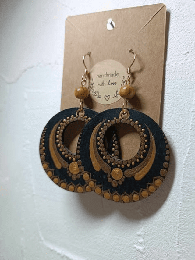 paire de boucles d&#039;oreilles 